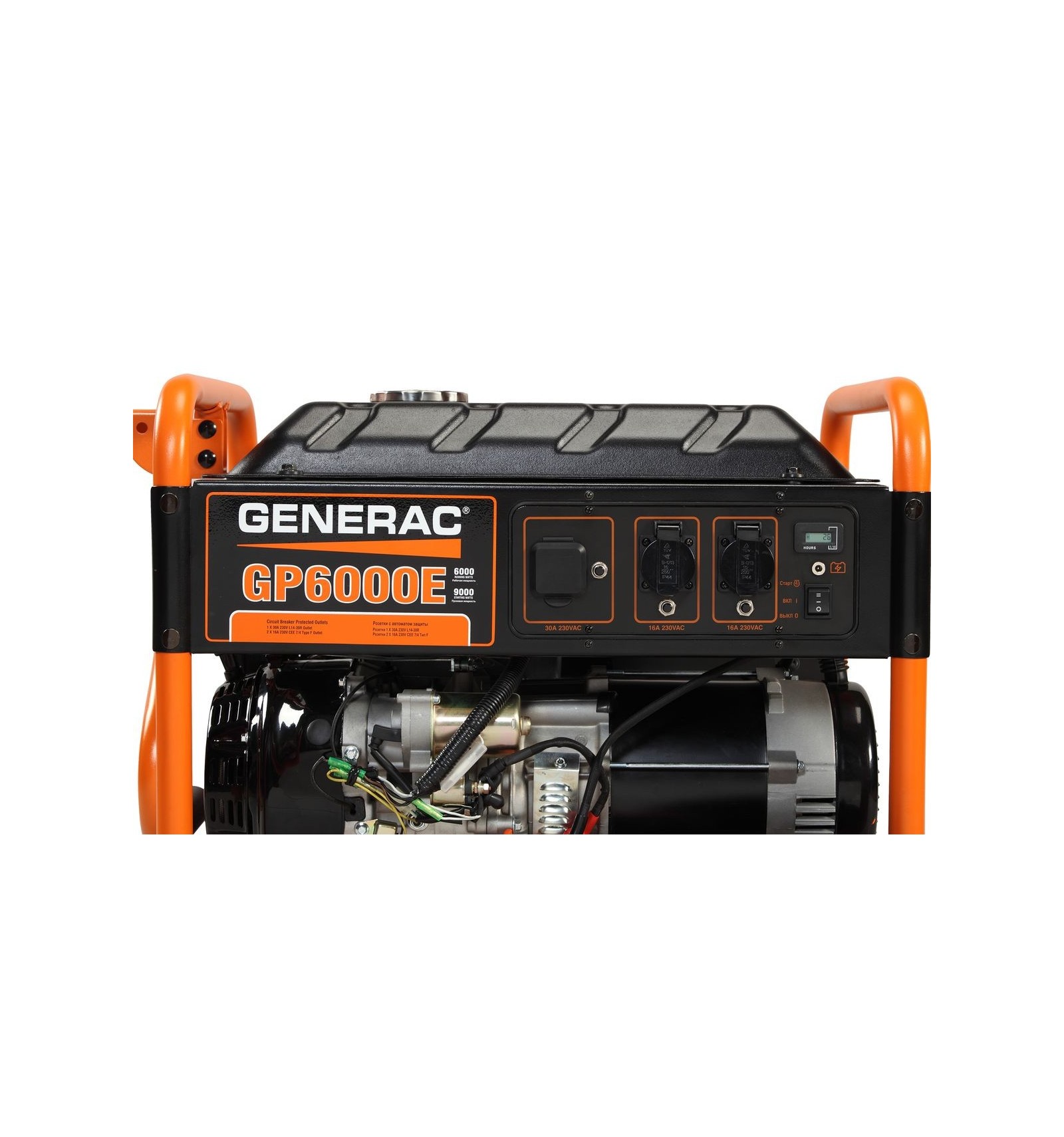 Бензиновый генератор Generac GP6000E характеристики