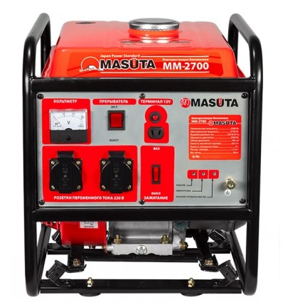 Установка генераторная бензиновая инверторная MM-2700 MASUTA