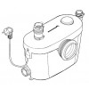 Grundfos Solofit+ WC-3 Канализационный насос с измельчителем
