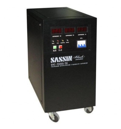 Sassin SVC-20000/3D Black Series Стабилизатор 20 кВА