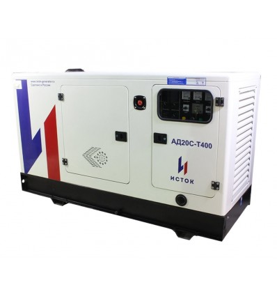 Исток АД20С-О230-1РПМ15 Однофазный дизель-генератор 20 кВт в кожухе