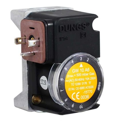 Датчик-реле давления газа и воздуха Dungs GW 10 A6