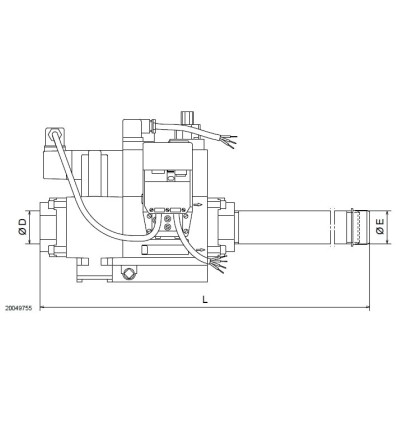 Riello MB 415/1 - RT 30 Рампа газовая